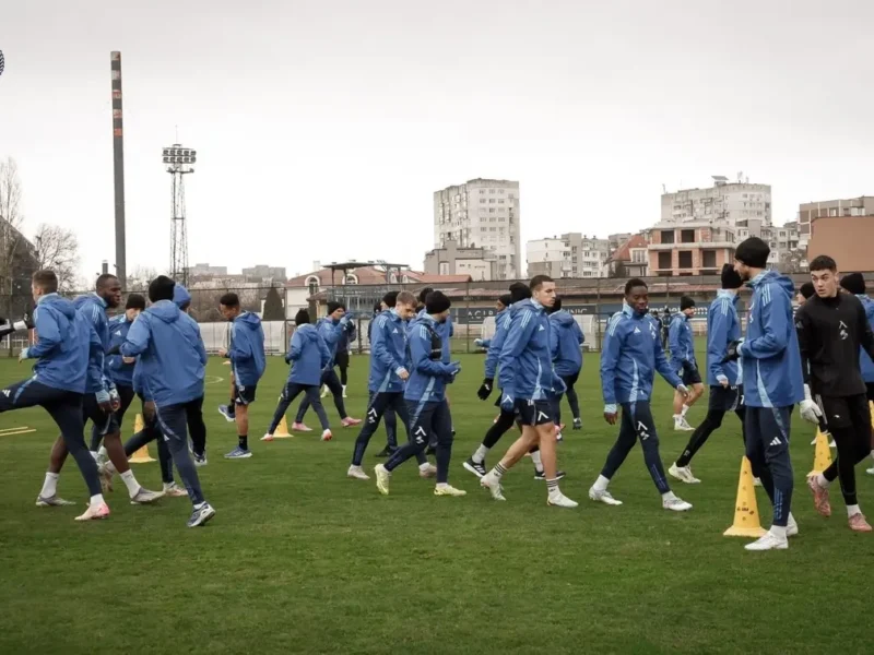 Първа тренировка от зимната подготовка